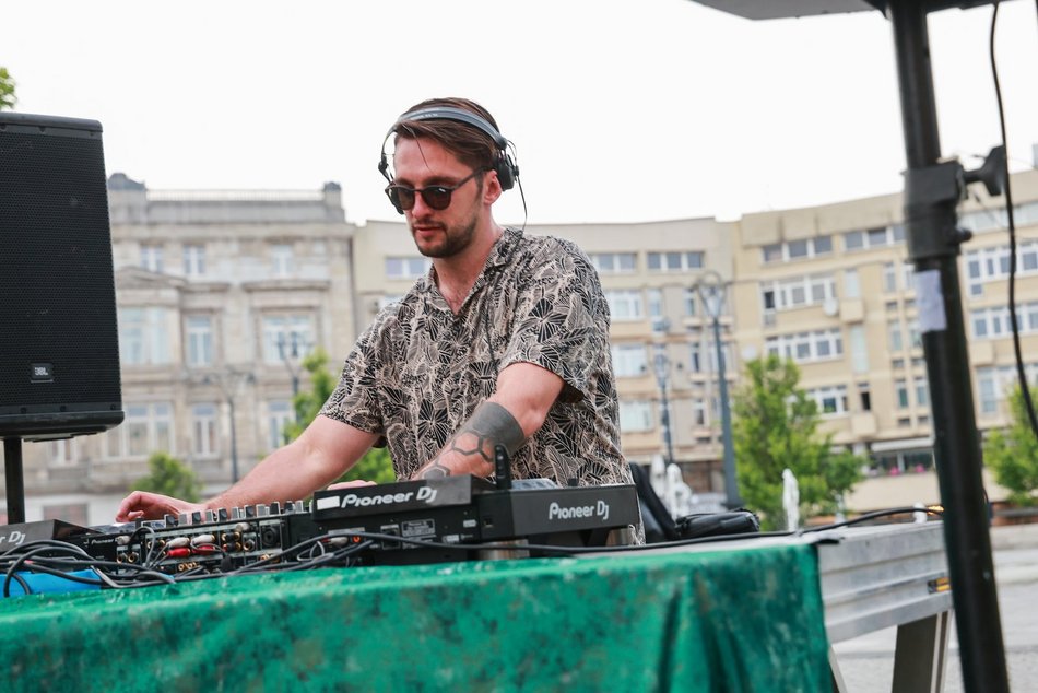 Łódź. Muzyczny plener na placu Wolności