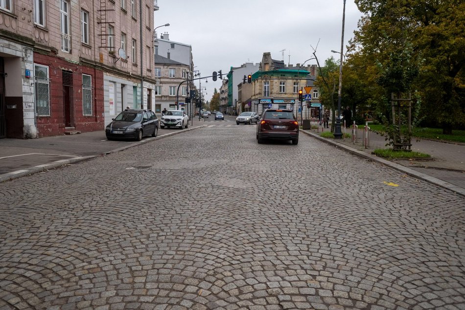 Łódź. Ulica Sieradzka