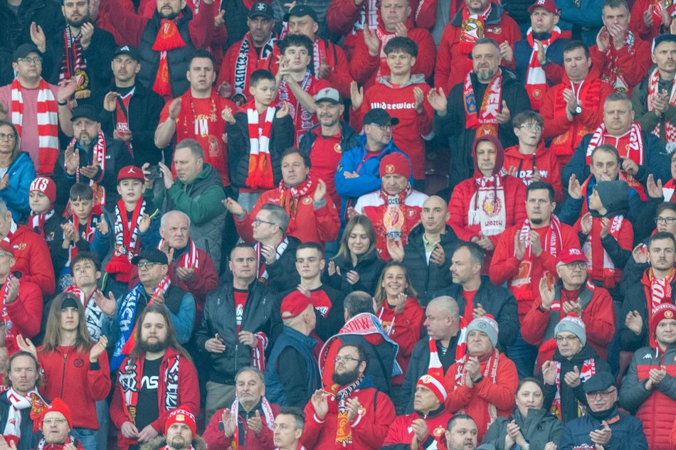 Łódź. Kibice na meczu Widzewa Łódź z Górnikiem Zabrze. Byłeś/aś? Znajdź się w galerii!