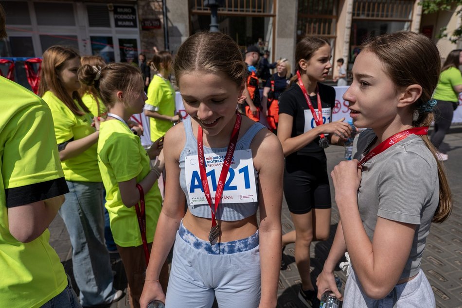Mini Bieg Ulicą Piotrkowską Rossmann Run ukończony