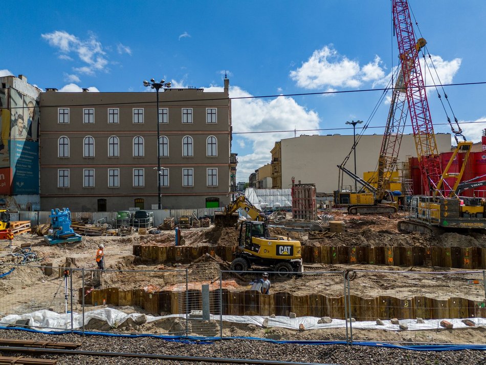 Tunel pod Łodzią. Zajrzyj na plac budowy stacji Łódź Śródmieście