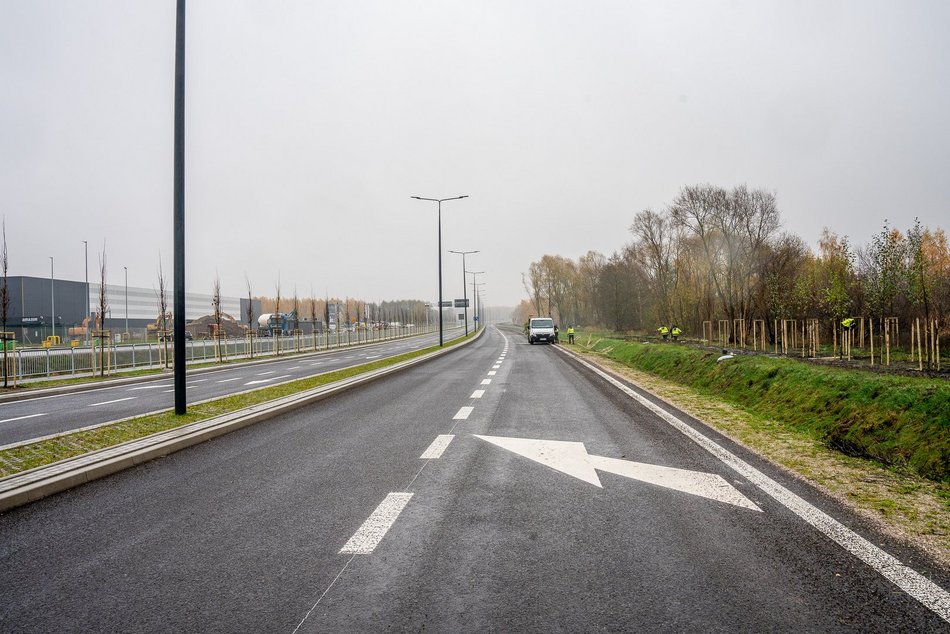 Trasa Górna - nowy odcinek tuż przed otwarciem