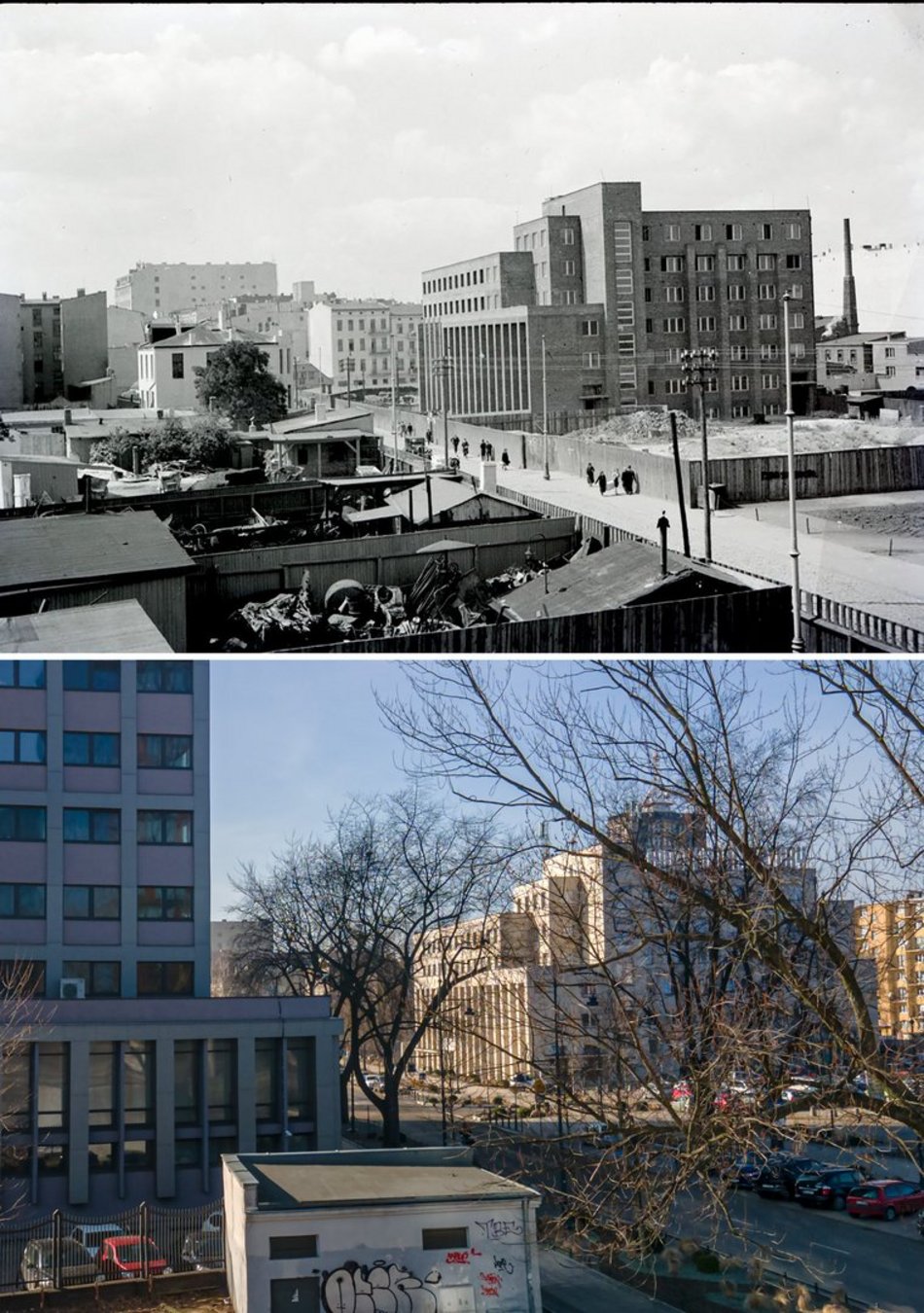 dawna obecna lodz refotografie