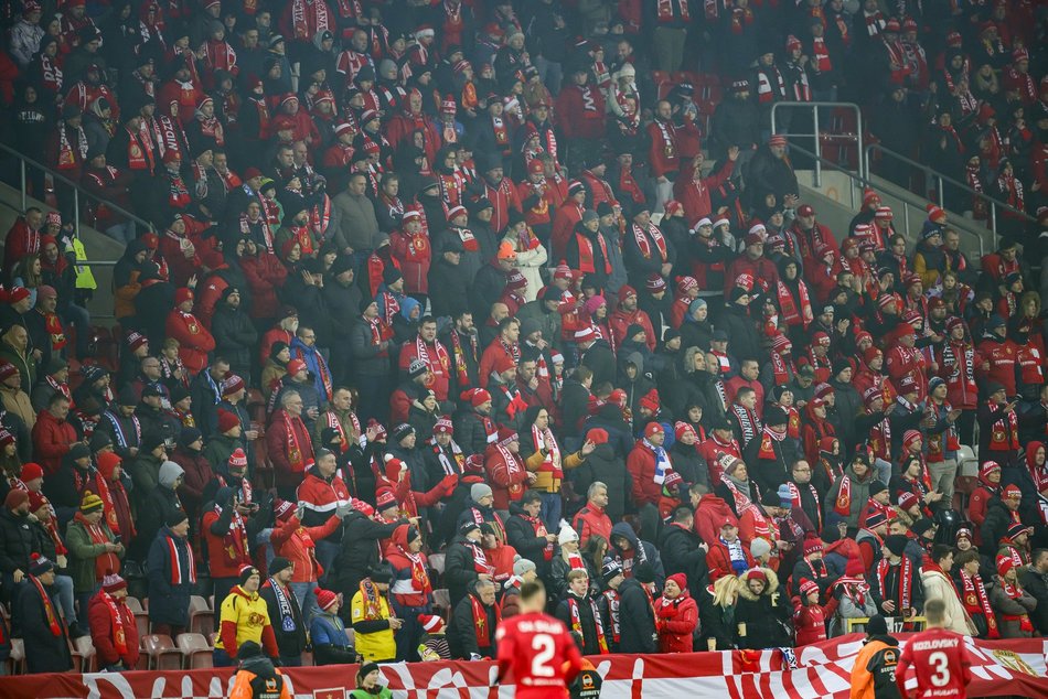 Widzew Łódź - Stal Mielec kibice