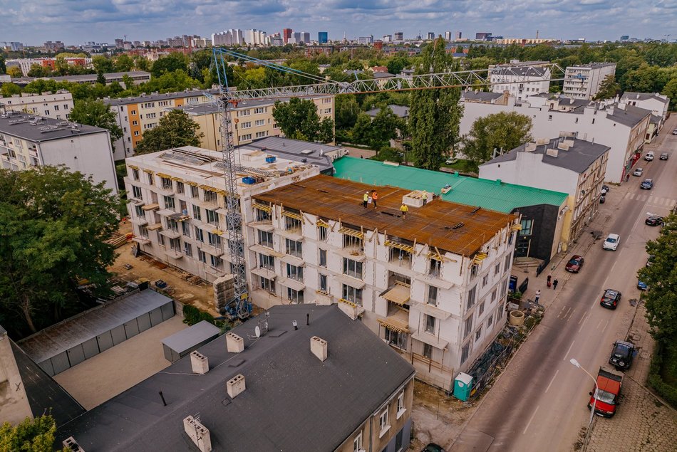 Blok WTBS przy ul. Przędzalnianej 103/105