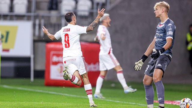 Koncertowa gra ŁKS Łódź. Łodzianie wysoko pokonali GKS Tychy w meczu przyjaźni