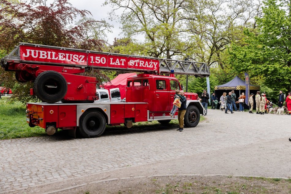 Łodzianie świętują 150-lecie Straży Pożarnej w Łodzi. Piknik, warsztaty i pokazy