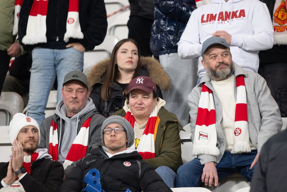 Kibice na meczu ŁKS Łódź z Miedzią Legnica. Odszukaj się w naszej galerii