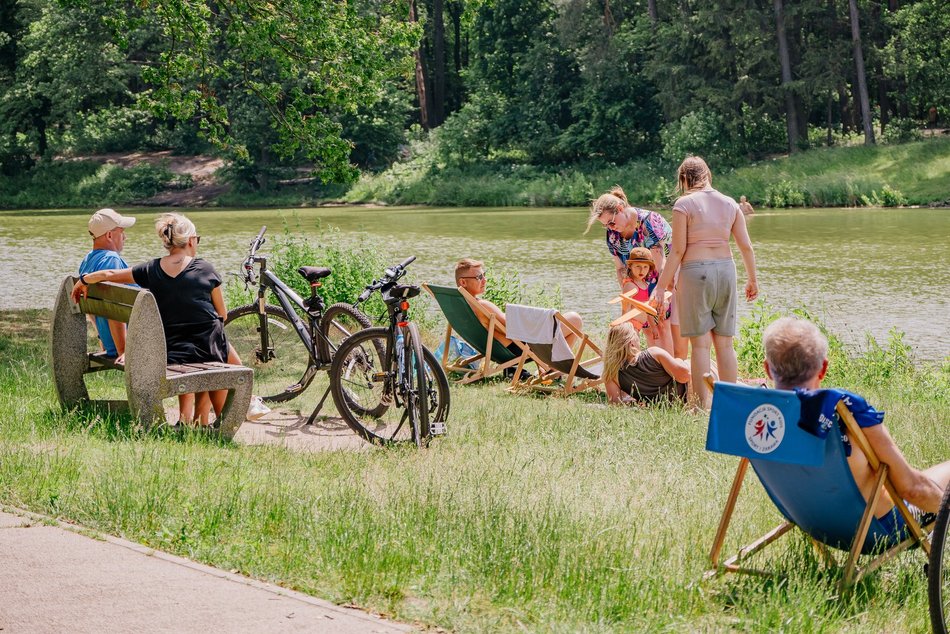 Łódź. Arturówek w Łodzi tętni życiem. Tak łodzianie powitali pierwszy dzień lata!