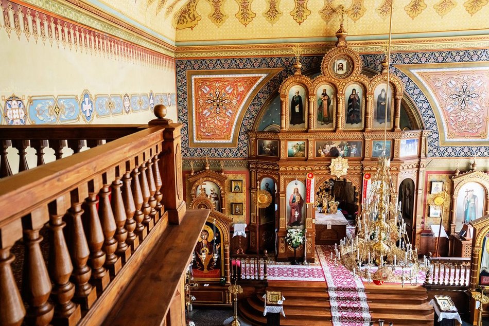 Łódź. Cerkiew w Łodzi zachwyci każdego. Widziałeś, jak zjawiskowo wygląda w środku?