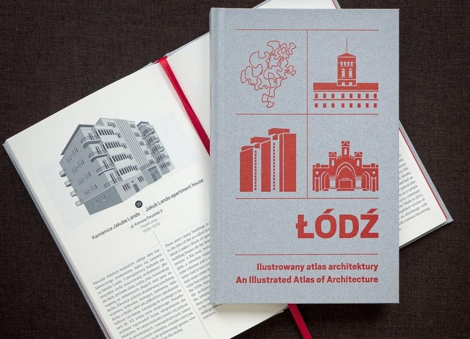  Łódź. Ілюстрований атлас архітектури, фото Peter Łyczkowski