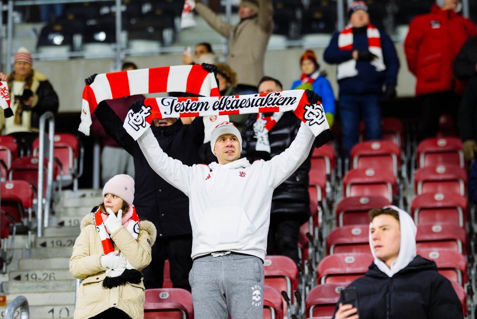Łódź. Kibice na meczu ŁKS Łódź - Chrobry Głogów. Byłeś/aś? Znajdź się w galerii!