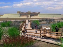 Nowa atrakcja w Łódzkiem! Kładka do średniowiecznego grodziska