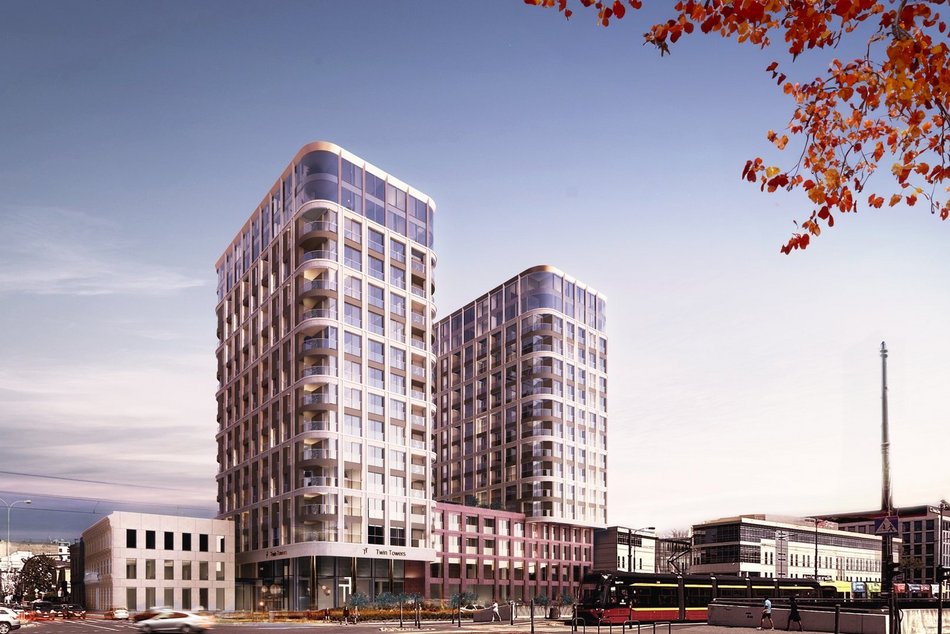 Zmiany w najwyższych budynkach w Łodzi