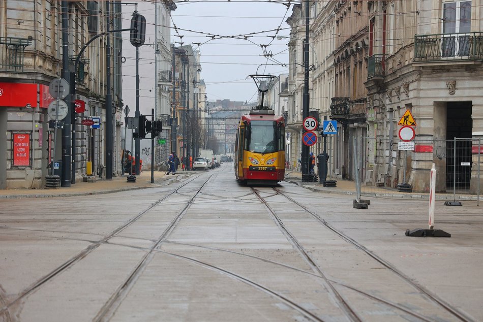 Tramwaje MPK Łódź wróciły na Legionów