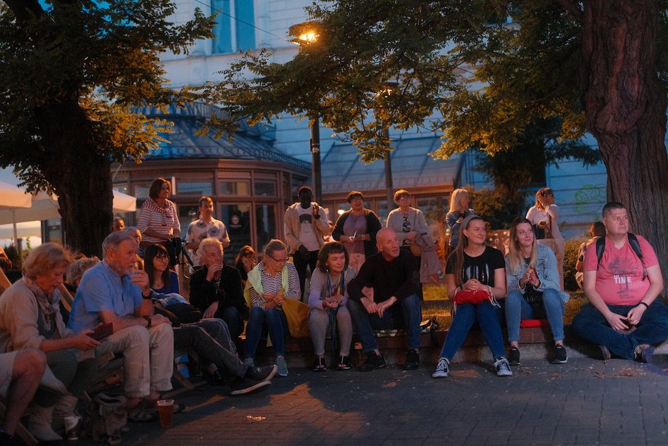 Łódź. Piotrkowska Kameralnie w pasażu Rubinsteina. Za nami koncert finałowy