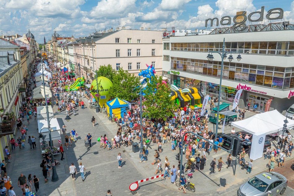 600. Urodziny Łodzi na Piotrkowskiej! Tłumy bawią się do białego rana i utraty tchu!
