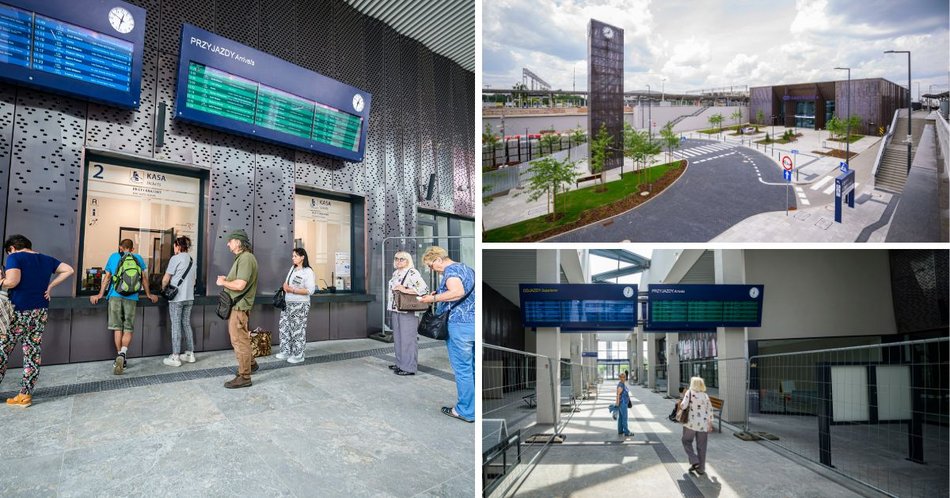 Nowy dworzec Łódź Kaliska od środka! Korytarze, kasy i zejścia na perony