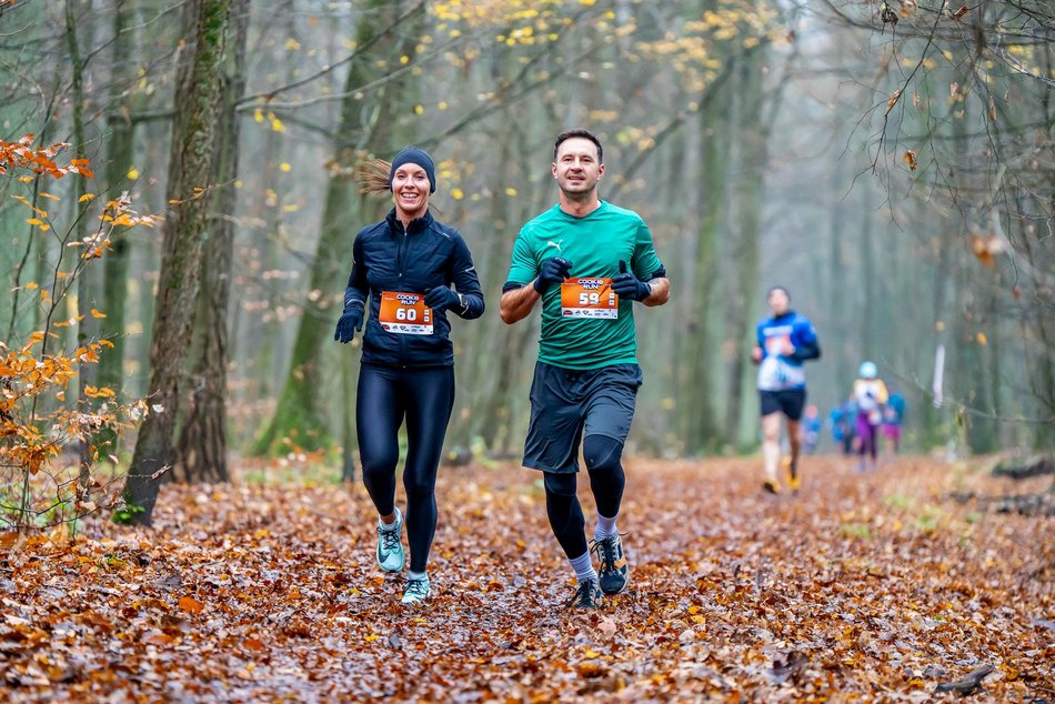 Cookie Run w Lesie Łagiewnickim w Łodzi