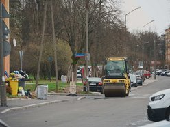 Łódź. Remont ul. Gandhiego w Łodzi