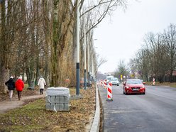 Łódź. Remont Maratońskiej