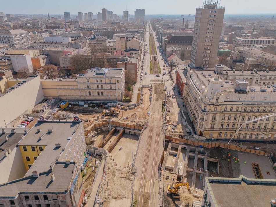 Tunel pod Łodzią. Spektakularne zdjęcia ze stacji Łódź Śródmieście