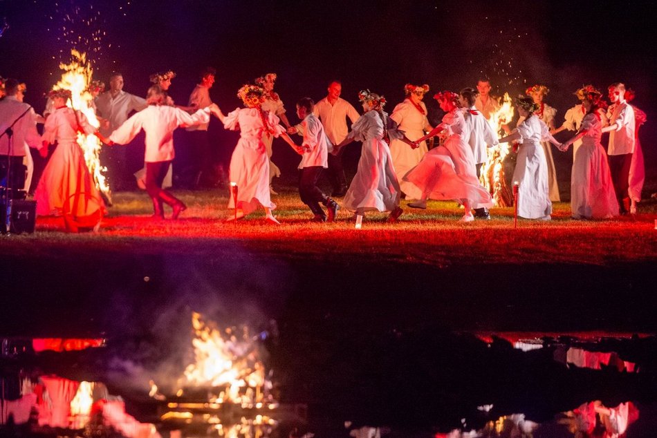 Noc Świętojańska w Ogrodzie Botanicznym w Łodzi