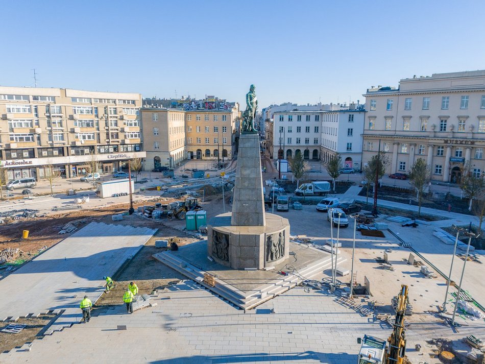 Remont placu Wolności