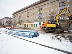 Remont Wojska Polskiego. Zwężenie Strykowskiej