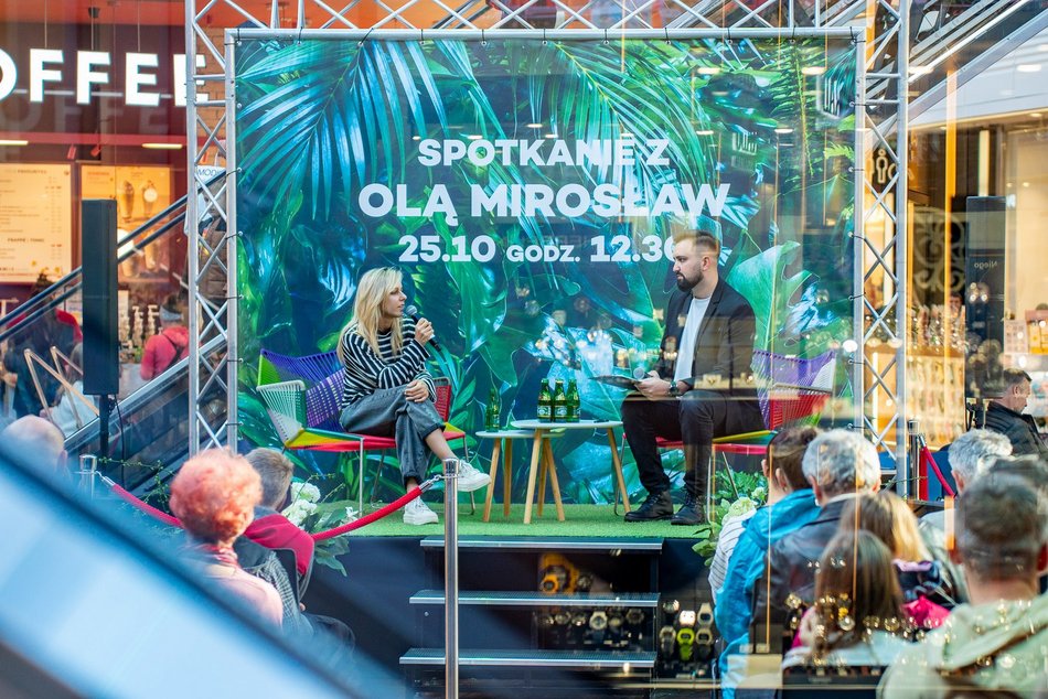 Łódź. Aleksandra Mirosław w Manufakturze. Złota medalistka olimpijska spotkała się z fanami