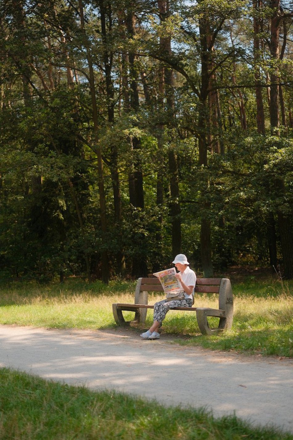 Łódź. Arturówek w pełnym słońcu. Idealny czas na plażowanie!