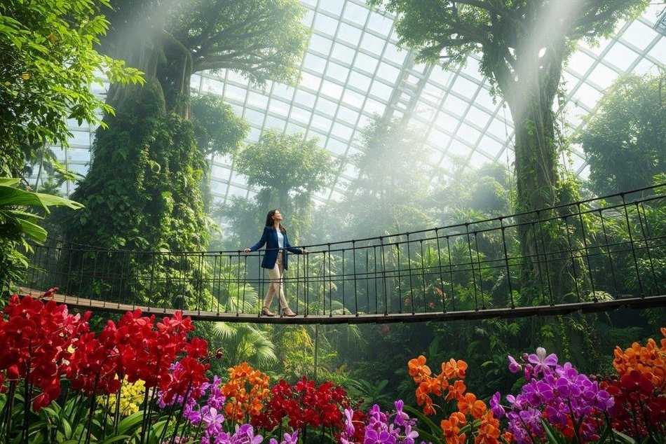 Łódź. Całoroczna dżungla w Ogrodzie Botanicznym