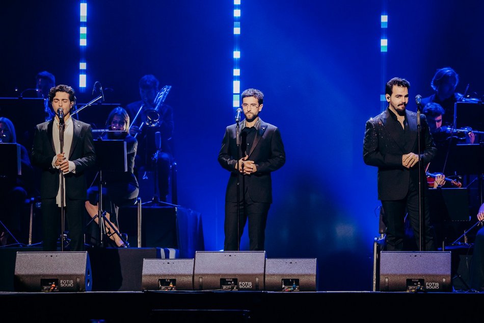Il Volo w Łodzi. Włoskie trio wystąpiło z koncertem jubileuszowym w Atlas Arenie