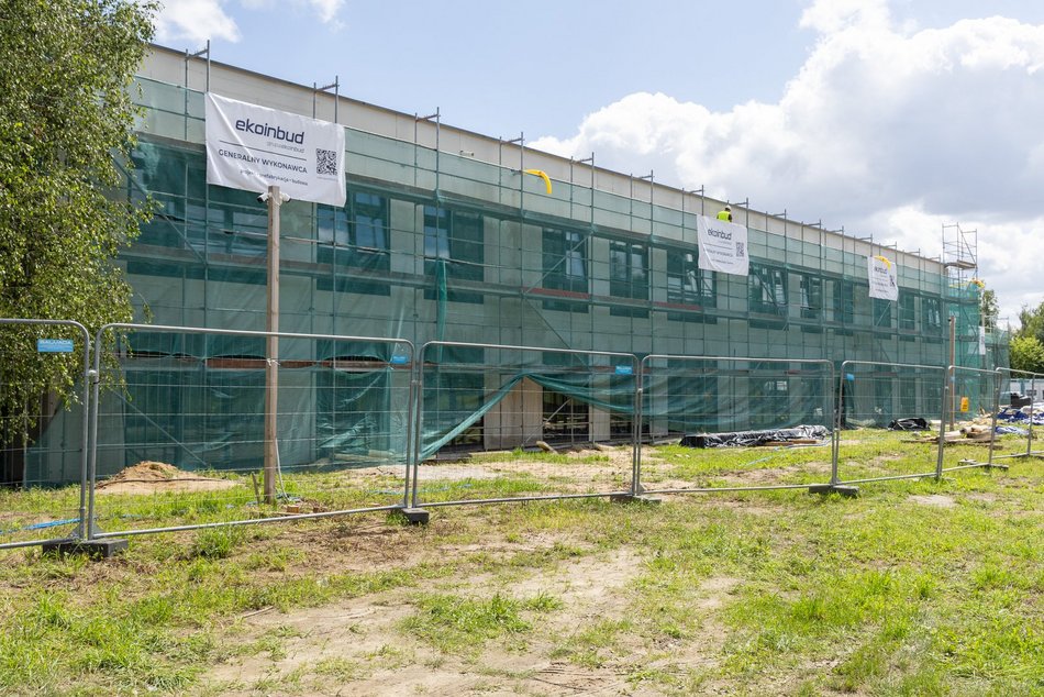 Nowe przedszkole na Janowie w Łodzi pnie się do góry! Powstaje tam 300 miejsc dla dzieci