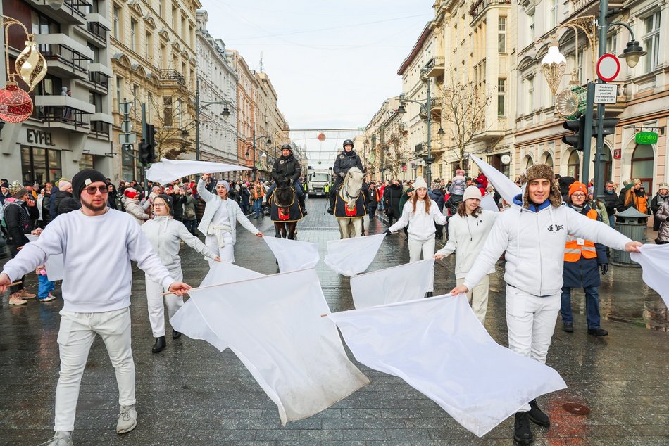 Orszak Trzech Króli przeszedł ulicami Łodzi
