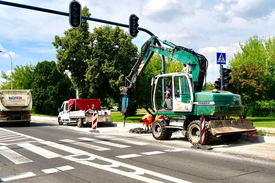 Łódź. Remont Rzgowskiej nabiera tempa