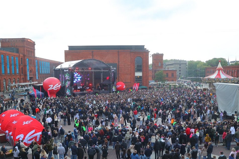 Koncerty na Urodzinach Manufaktury 2025. Tak się bawią łodzianie!