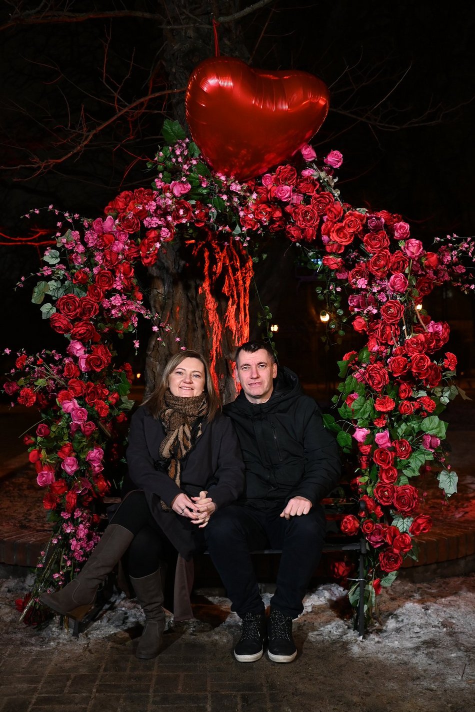 Łódź. Walentynki w Pasażu Rubinsteina w Łodzi. Aż czuć miłość w powietrzu!