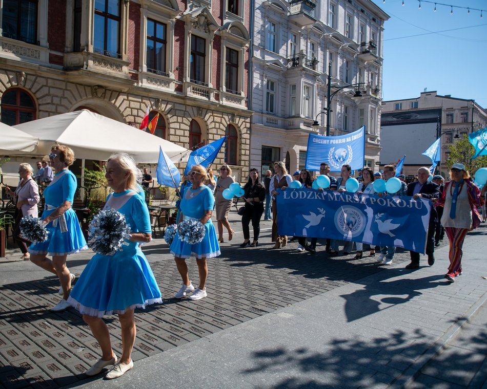 Marsz dla pokoju w Łodzi
