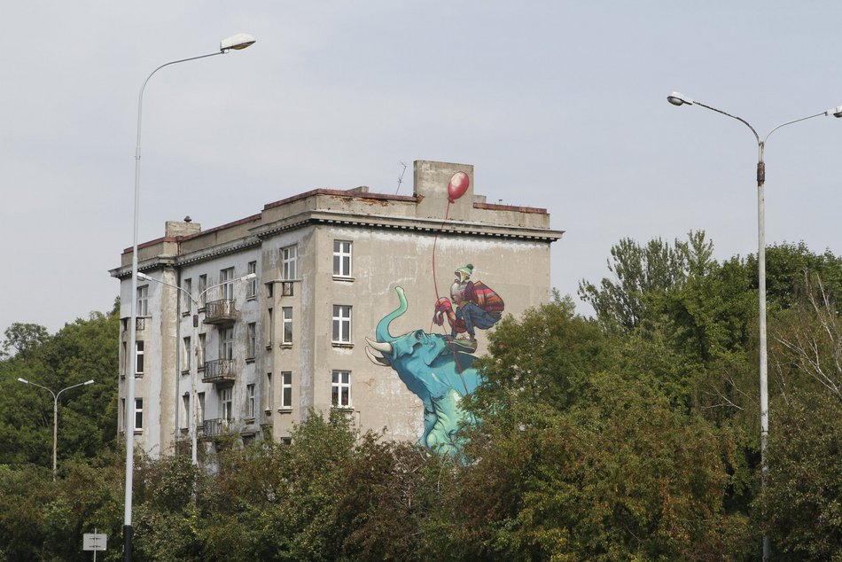 Pamiętasz kultowy mural „Jerzyk"? Jego autor zrealizuje w Łodzi nowy projekt!