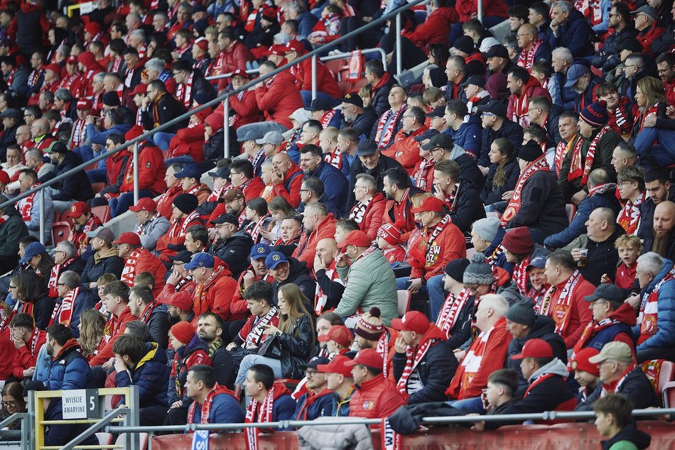 Kibice na meczu Widzewa Łódź z Motorem Lublin. Byłeś? Odszukaj się na trybunach