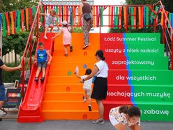 Megazabawa w strefie mBanku z okazji 602. Urodzin Łodzi. Pasaż Schillera zaprasza