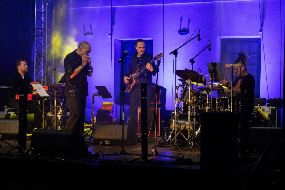 Grégoire Maret na Geyer Music Factory. Wirtuoz harmonijki ustnej wystąpił w Łodzi