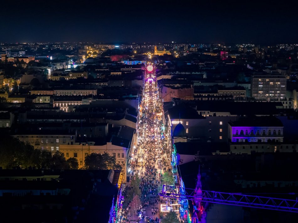 Co tam się działo! Pasaż Schillera pełen koncertów, świateł i instalacji