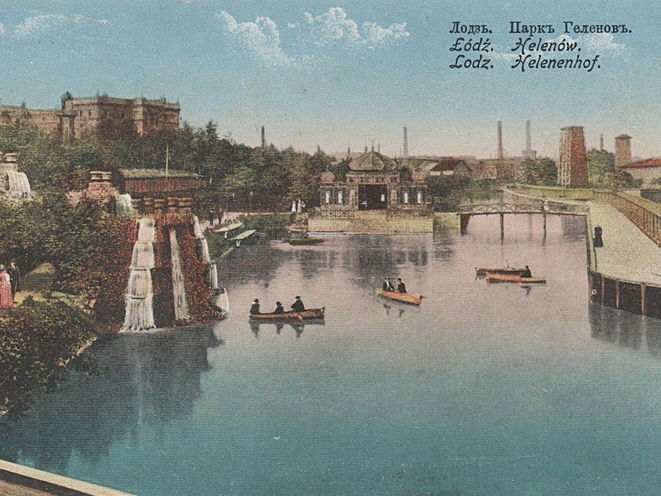 Łódź. Dawny Park Helenów w Łodzi
