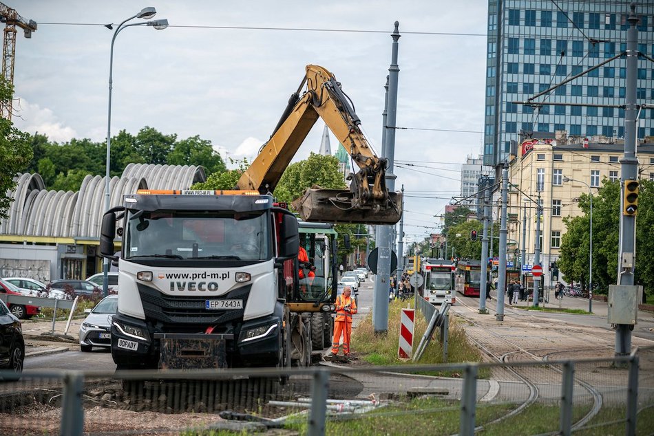 Łódź. Remont Pabianickiej w Łodzi na półmetku. Co w planach na najbliższe tygodnie?