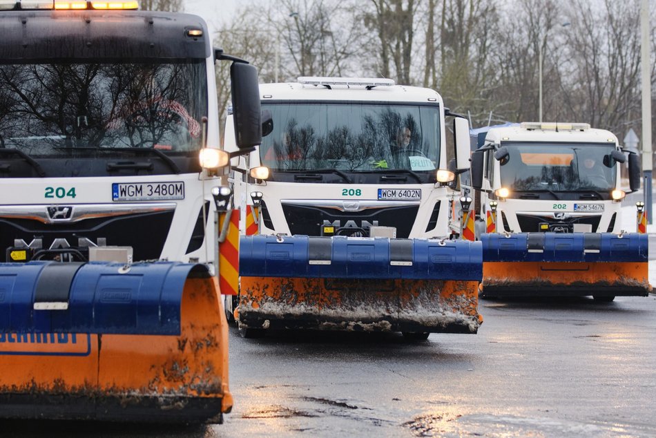 Łódź. Pługopiaskarki