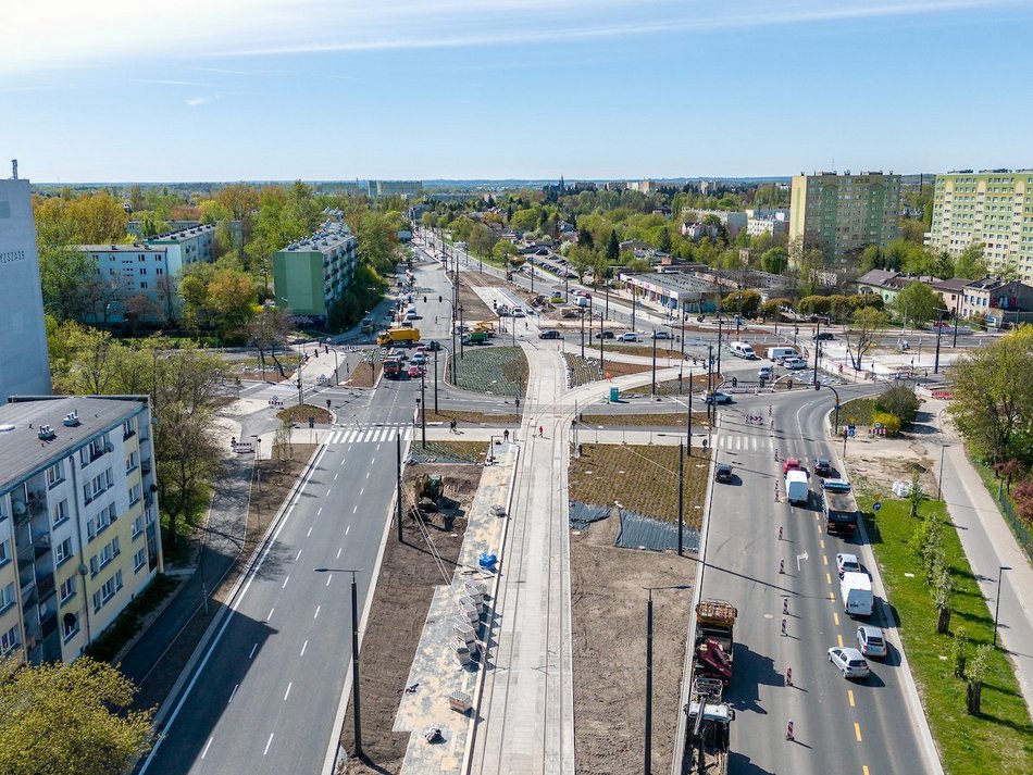 Łódź. Remont Śmigłego-Rydza w Łodzi. Kiedy w pełni otworzą ulicę dla ruchu?