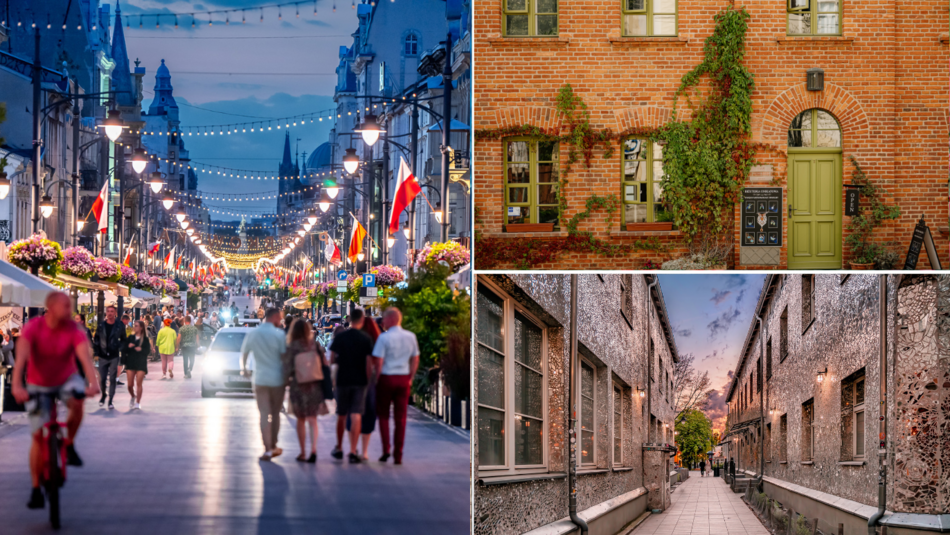 Łódź, Piotrkowska, Księży Młyn, Pasaż Róży