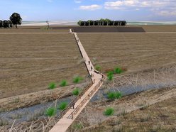 Nowa atrakcja w Łódzkiem! Kładka do średniowiecznego grodziska